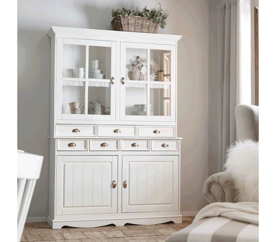 Kredenz Claudia aus Kiefer in Weiß Kleinmöbel Online Only Ikea Badezimmermöbel Schränke Regale Badzubehör ~ Kredenz Claudia aus Kiefer in Weiß Kleinmöbel Online Only