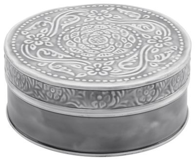 Dekobox Lila aus Metall