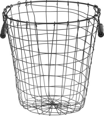 Korb Paula in Schwarz