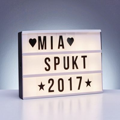 Led-leuchtkasten Larissa, ca. 30x22x4,2cm