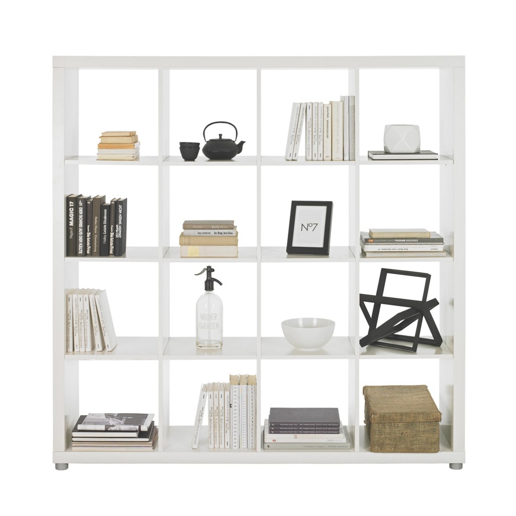 Raumteiler in Weiß lackiert