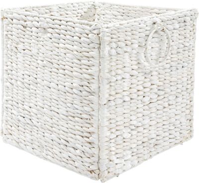 Regalkorb Bea in Weiß