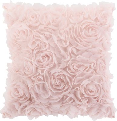 Zierkissen Rosalinde in Rosa, ca. 40x40cm