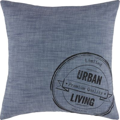 Zierkissen Urban in Blau, ca. 45x45cm