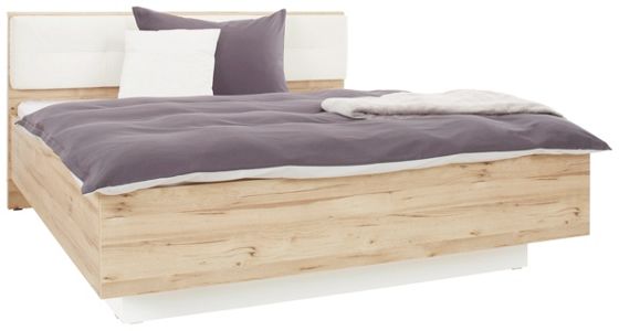 Bett in weiÃ/eiche ca. 180x200cm betten betten schlafzimmer ...