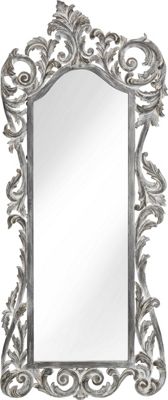 Wandspiegel in Hellgrau, ca. 77x180x3cm