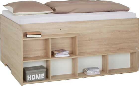 Bett sonoma eiche ca. 200x140cm betten betten schlafzimmer ...