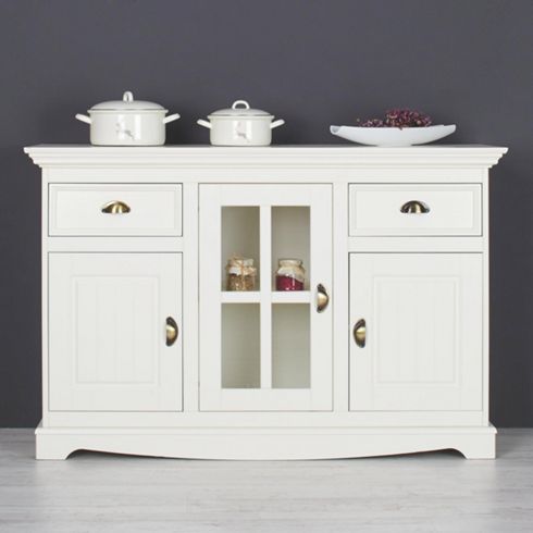 Sideboard claudia aus kiefer in weià sideboards kommoden ...
