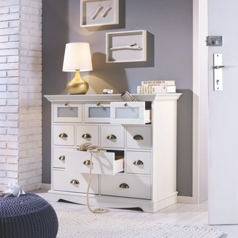 Sideboard claudia aus kiefer in weià sideboards kommoden ...