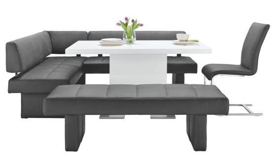 Eckbank valentina 7987 stühle & barhocker küchen & esszimmer ... Eckbank küche weiß holz