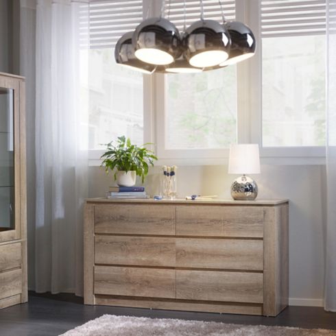 Sideboard arielle in grau braun kommoden kommoden & regale ...