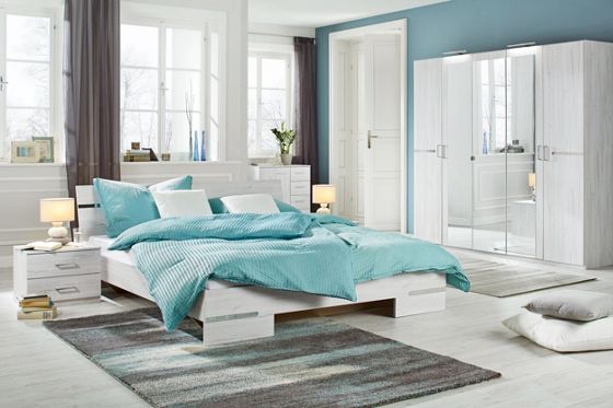 Schlafzimmer eichefarben ca. 180x200cm betten schlafzimmer ...