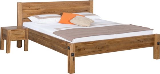 Bett in eiche, ca. 180x200cm betten betten schlafzimmer ...