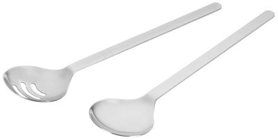 Salatbesteck Elli in Edelstahlfarben