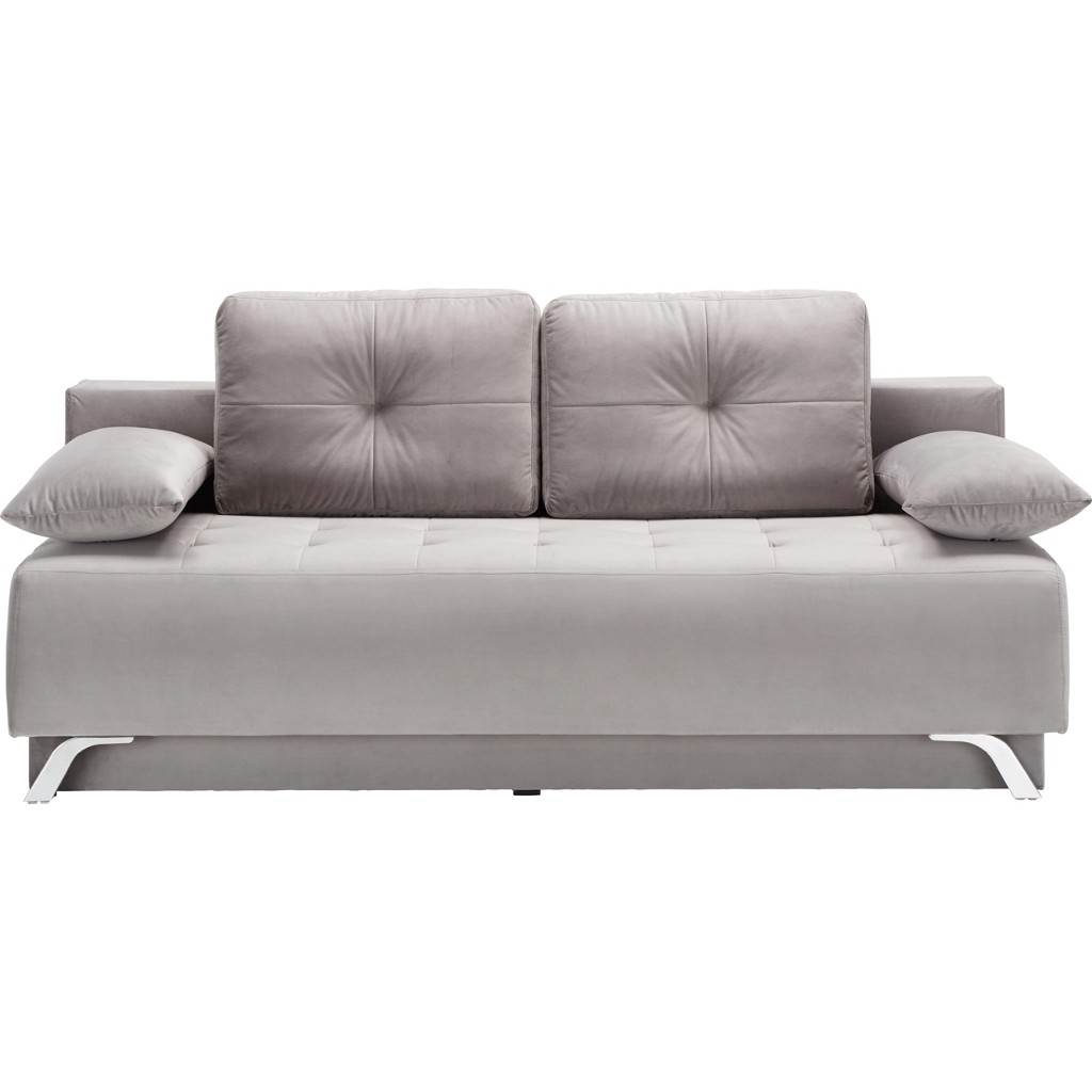 Schlafsofa in Hellgrau