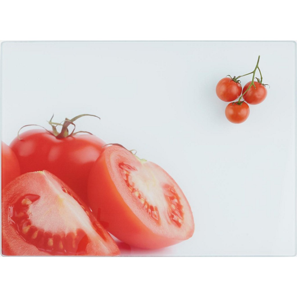 Schneidebrett Tomate aus Glas