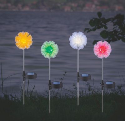Solarleuchte Flower