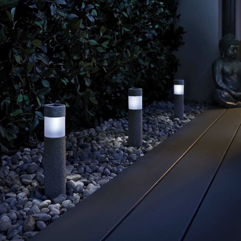 Solarleuchte Trio – 3er Set