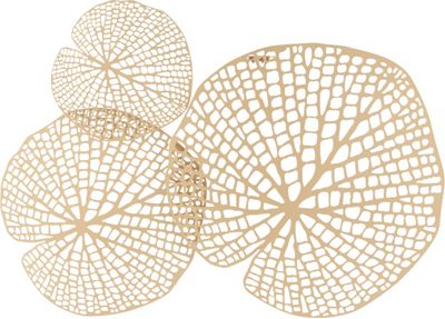 Wanddeko Toy in Gold