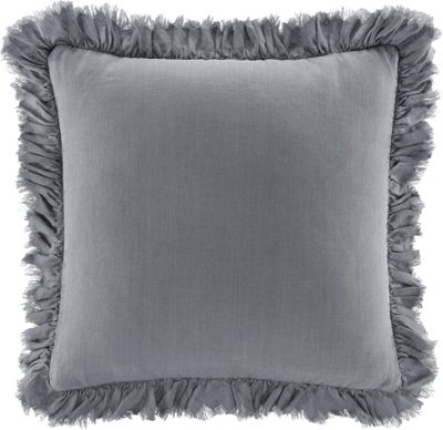 Zierkissen Pascaline Aus Leinen in Hellgrau ca. 45x45cm